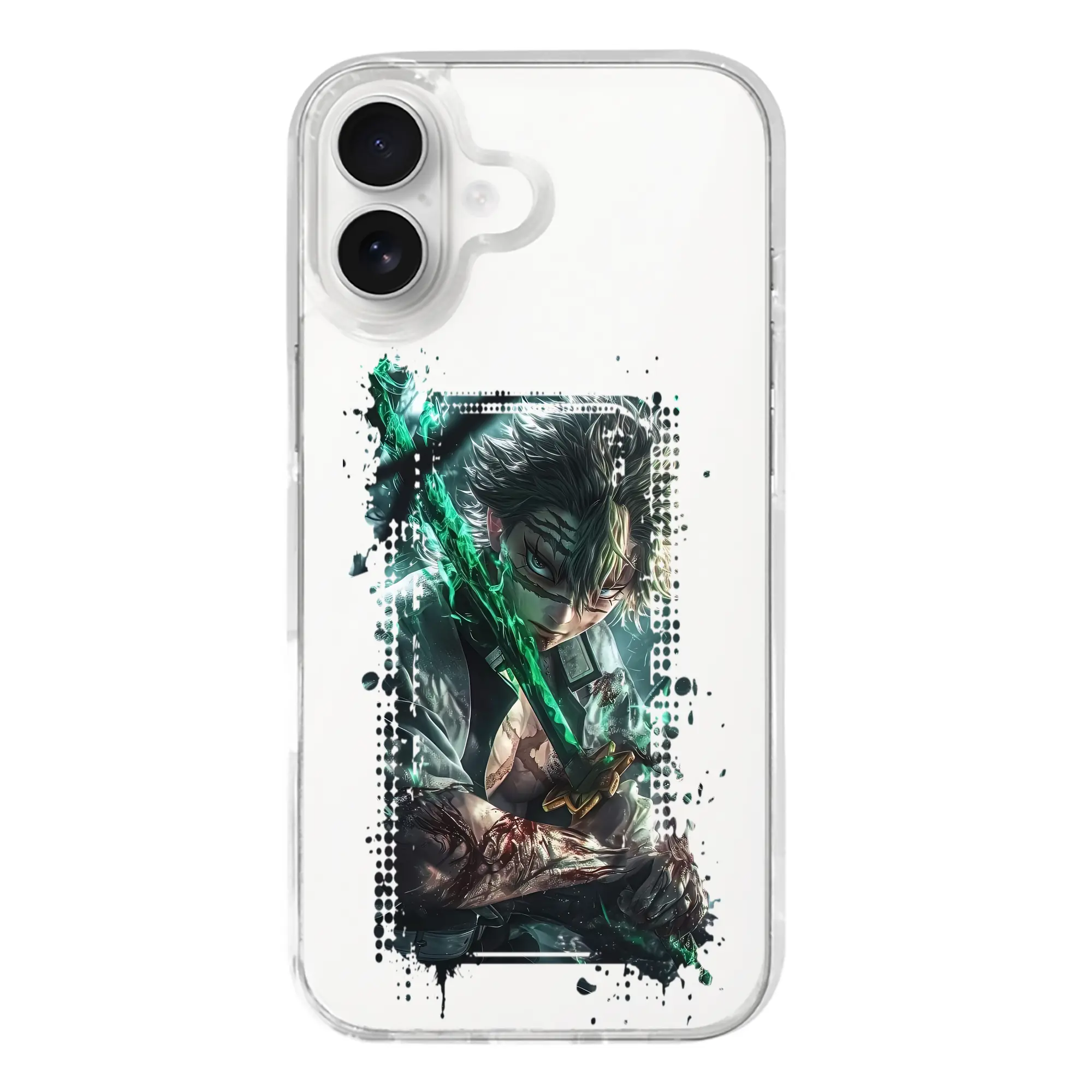 鬼滅の刃 グッズ,不死川 実弥 - iPhone 17シリーズ 透明スマホケース – 薄型・耐衝撃・精密フィット保護カバー